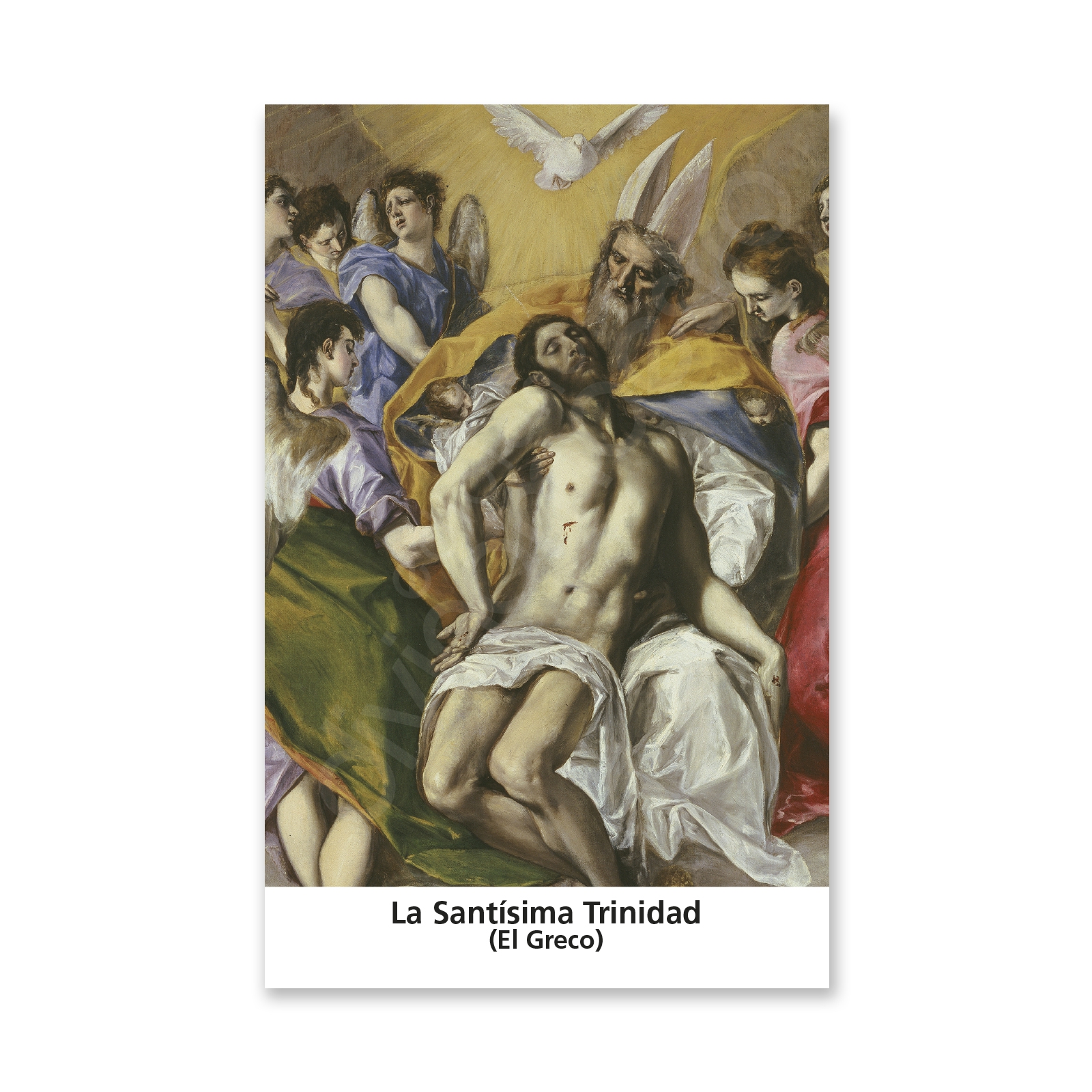 el greco la santisima trinidad