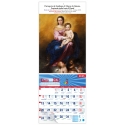 Calendario vertical de pared "Ntra. Sra. del Rosario" (Murillo)