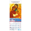 Calendario vertical de pared "La Sagrada Familia" (Icono)