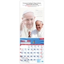 Calendario vertical de pared Papa Francisco "Dios no se cansa de perdonar..."