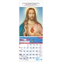 Calendario vertical de pared "Sagrado Corazón"