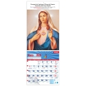 Calendario vertical de pared "Inmaculado Corazón de María"