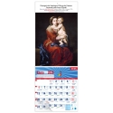 Calendario vertical de pared "La Virgen del Rosario" (Murillo)