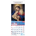 Calendario vertical de pared "La Virgen con el Niño dormido" (Sassoferrato)