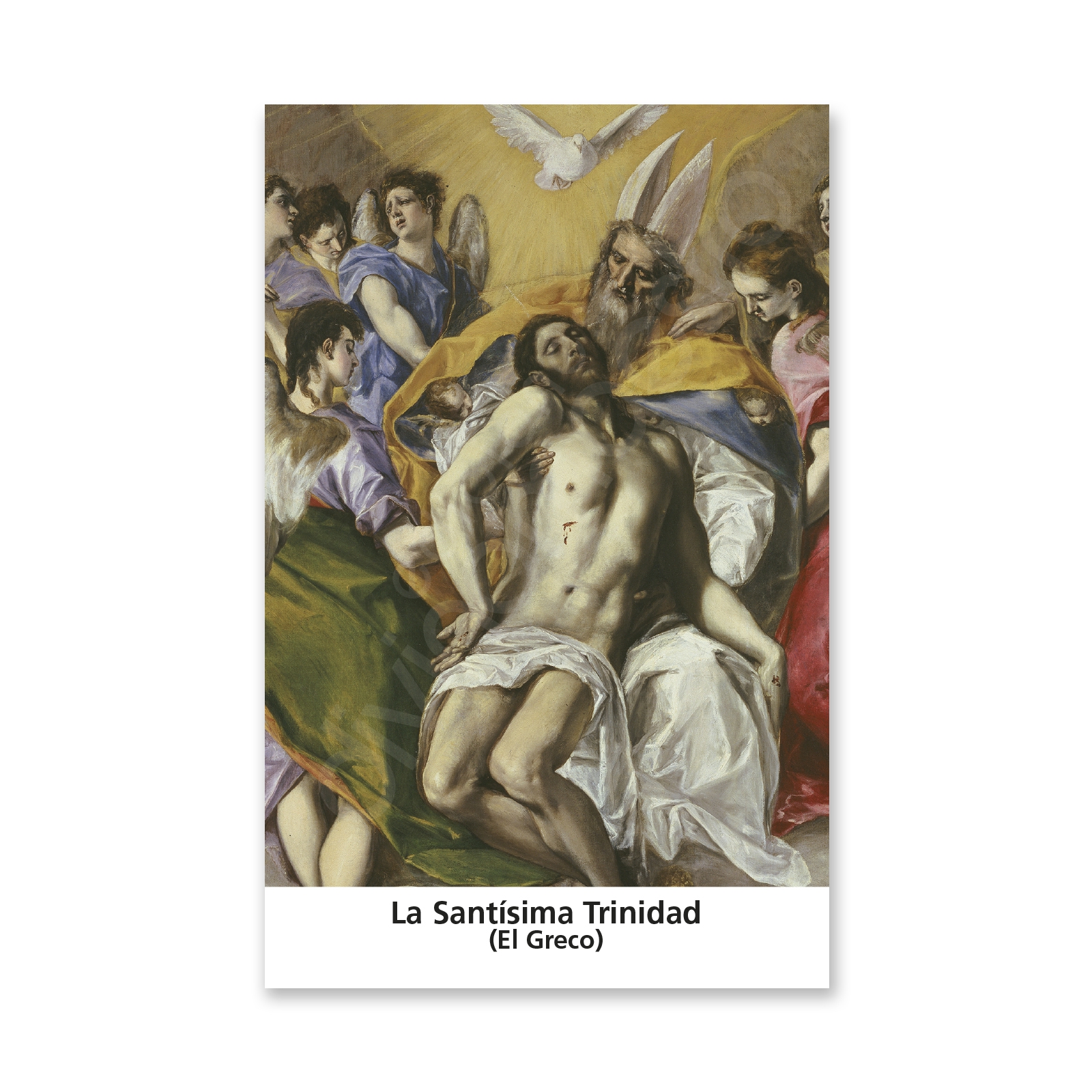 100 Estampas - La Santísima Trinidad (El Greco)