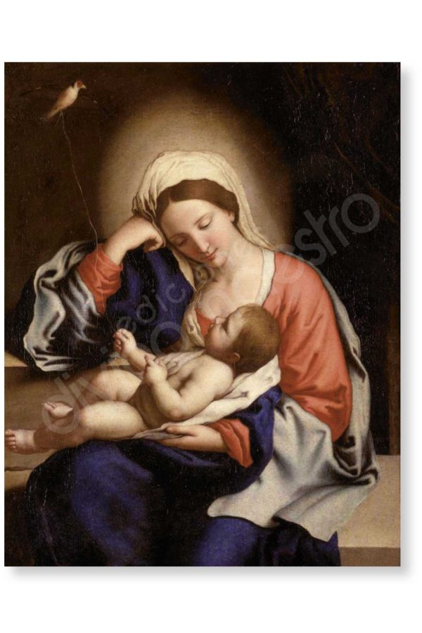 100 Postales - Los Cuidados de La Virgen (Sassoferrato)