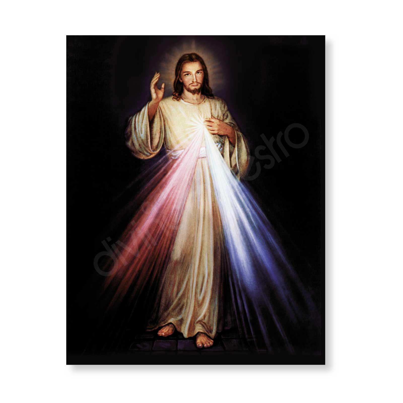 100 Postales - Cristo de La Divina Misericordia