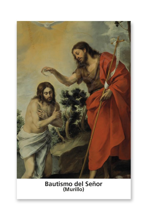 100 Estampas - El Bautismo del Señor (Murillo)