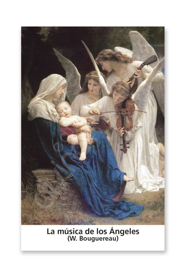 100 Estampas- La Música de Los Ángeles (Bouguereau)