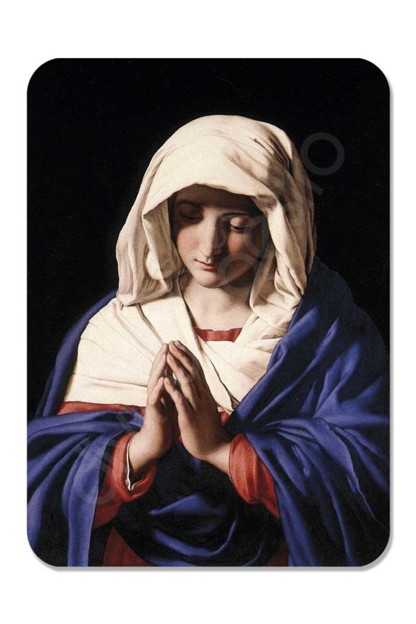 100 Calendarios de bolsillo - La Oración de La Virgen (Sassoferrato)