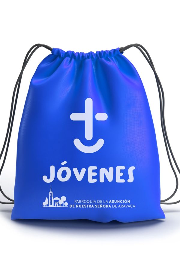 200 Mochilas color a elegir impresión 1 tinta