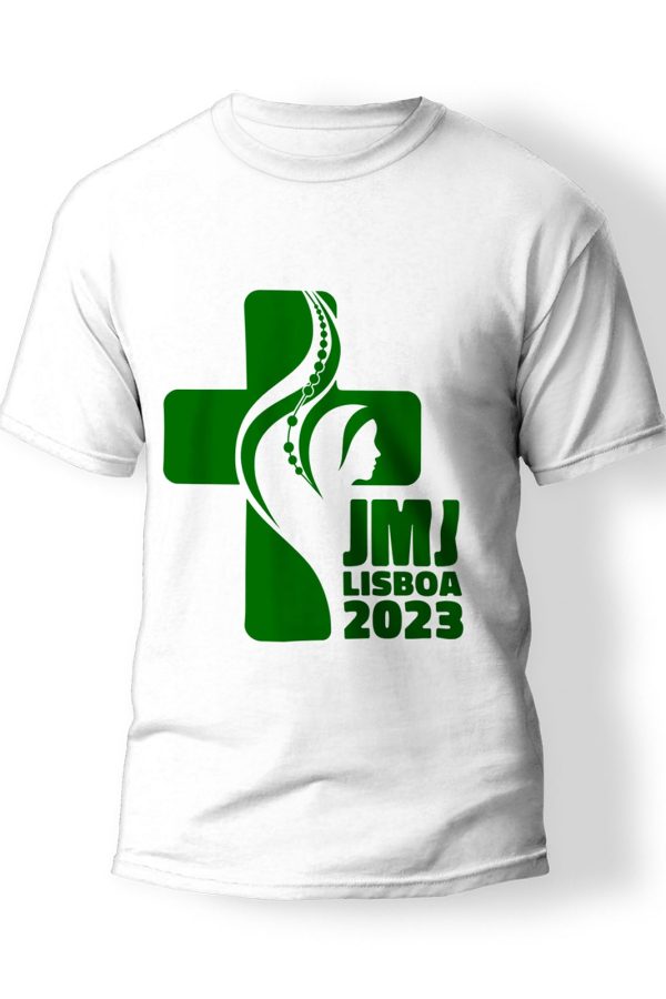 100 Camisetas Blancas impresión 1 color