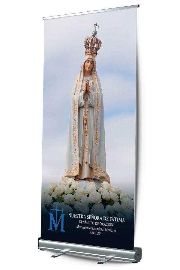 Display roll-up Enrollable 100x200 cm