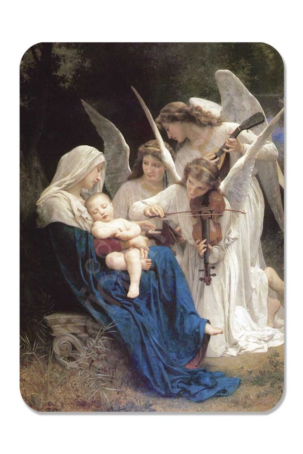 100 Calendarios de bolsillo - La Música de Los Ángeles (W.Bouguereau)