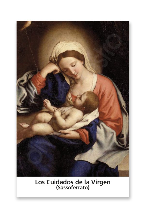 100 Estampas - Los Cuidados de La Virgen (Sassoferrato)