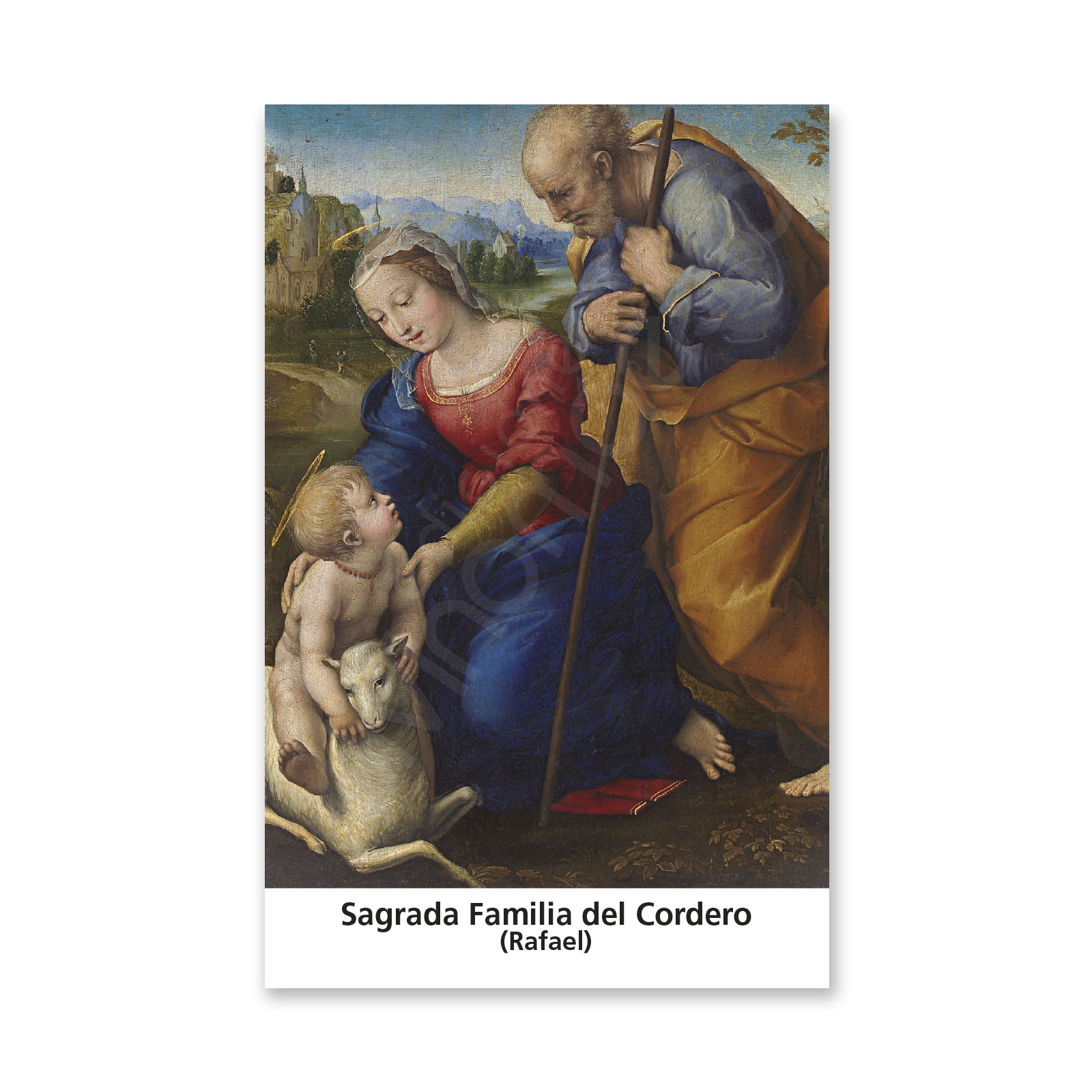 100 Estampas - La Sagrada Familia del Cordero (Rafael)
