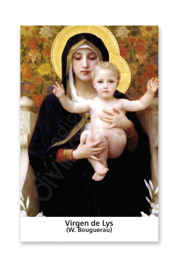 100 Estampas - Virgen de Lys (Bouguerau)