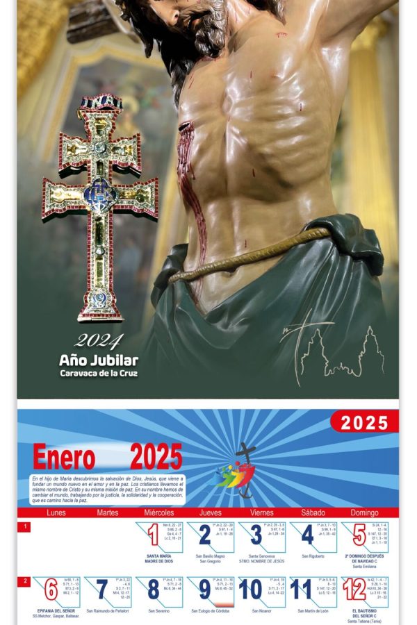 Calendario vertical de pared Especial