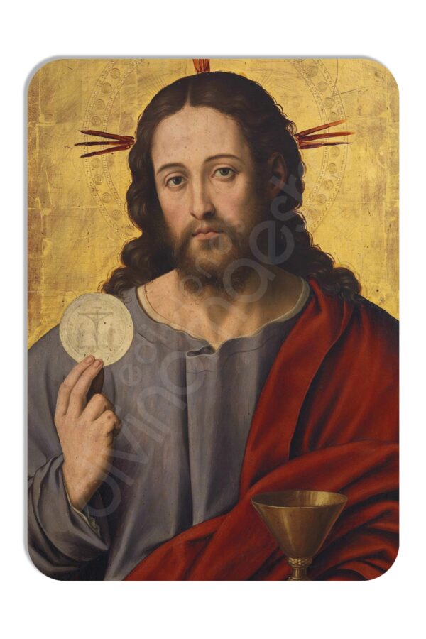 100 Calendarios de bolsillo - El Salvador con la Eucaristía-Juan de Juanes