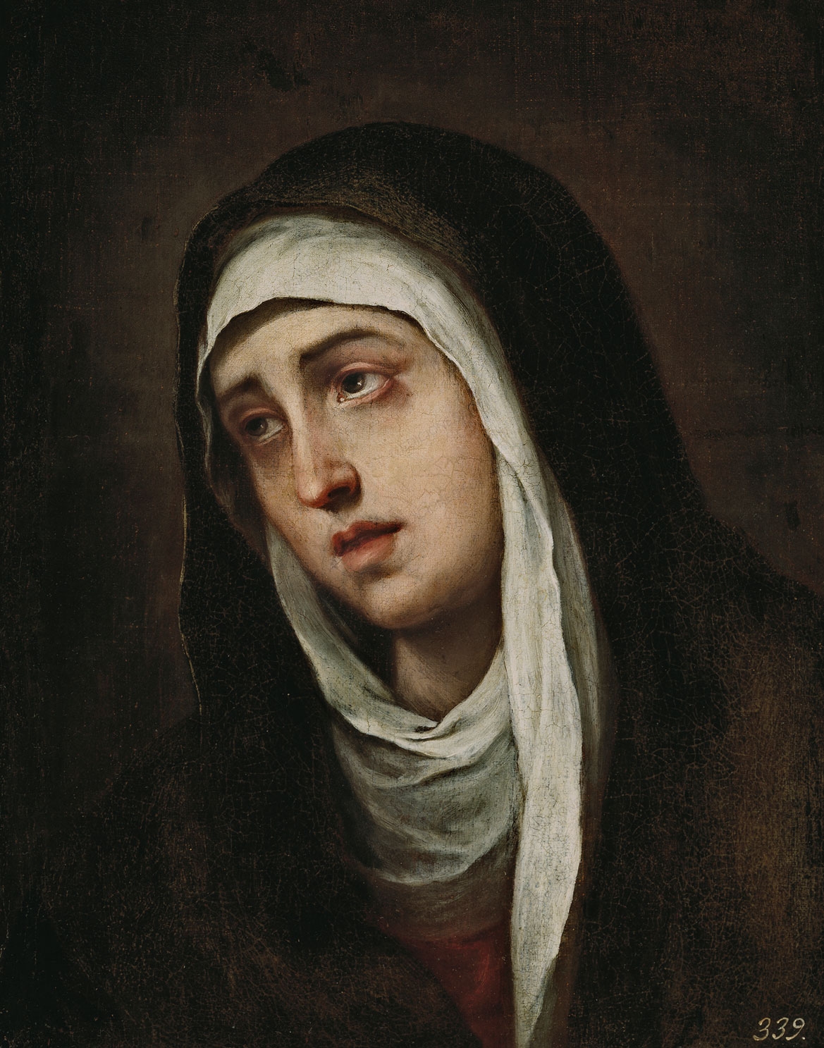 Calendario vertical de pared "Dolorosa" (Murillo)