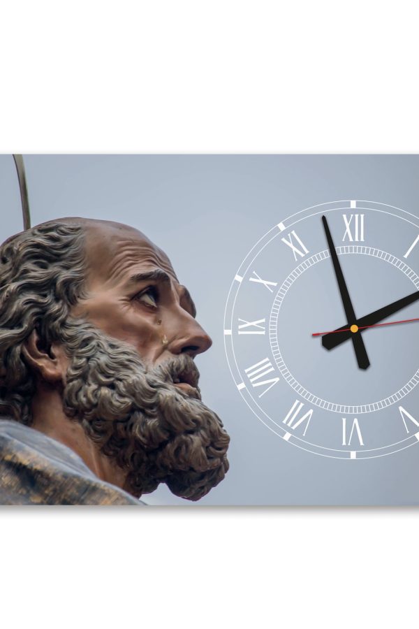 Reloj de pared horizontal