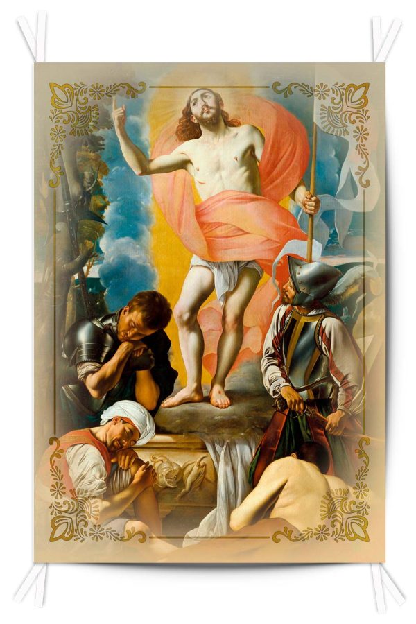 Balconera Tela Resurreción de Cristo 70x100