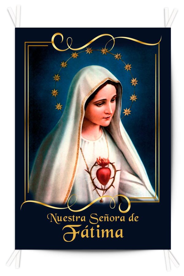 Balconera Tela Ntra. Sra. de Fátima 70x100