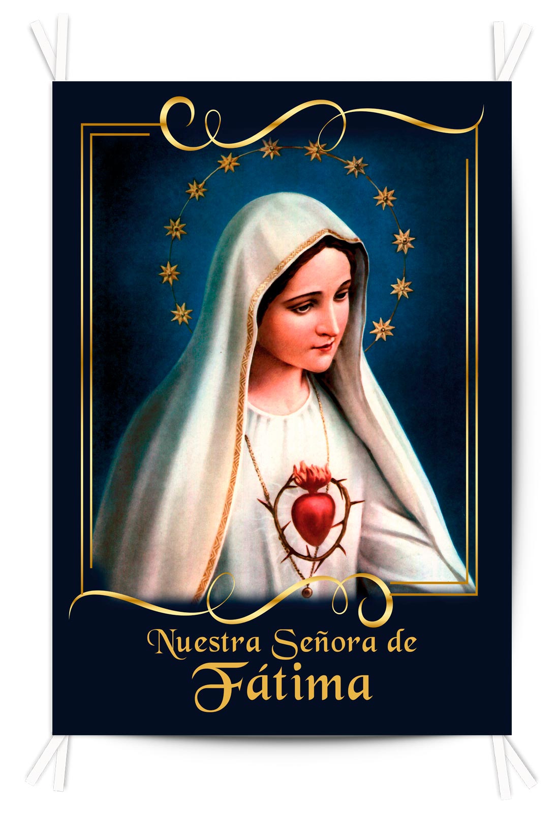 Balconera Tela Ntra. Sra. de Fátima 70x100