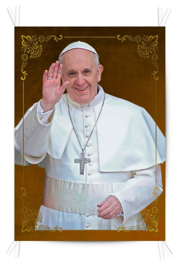 Balconera Tela Papa Francisco 70x100