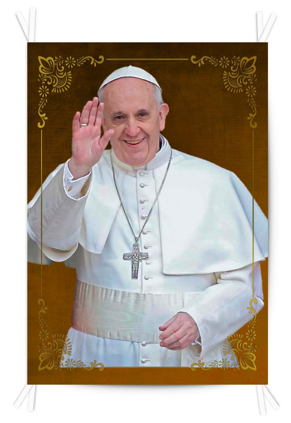 Balconera Tela Papa Francisco 70x100