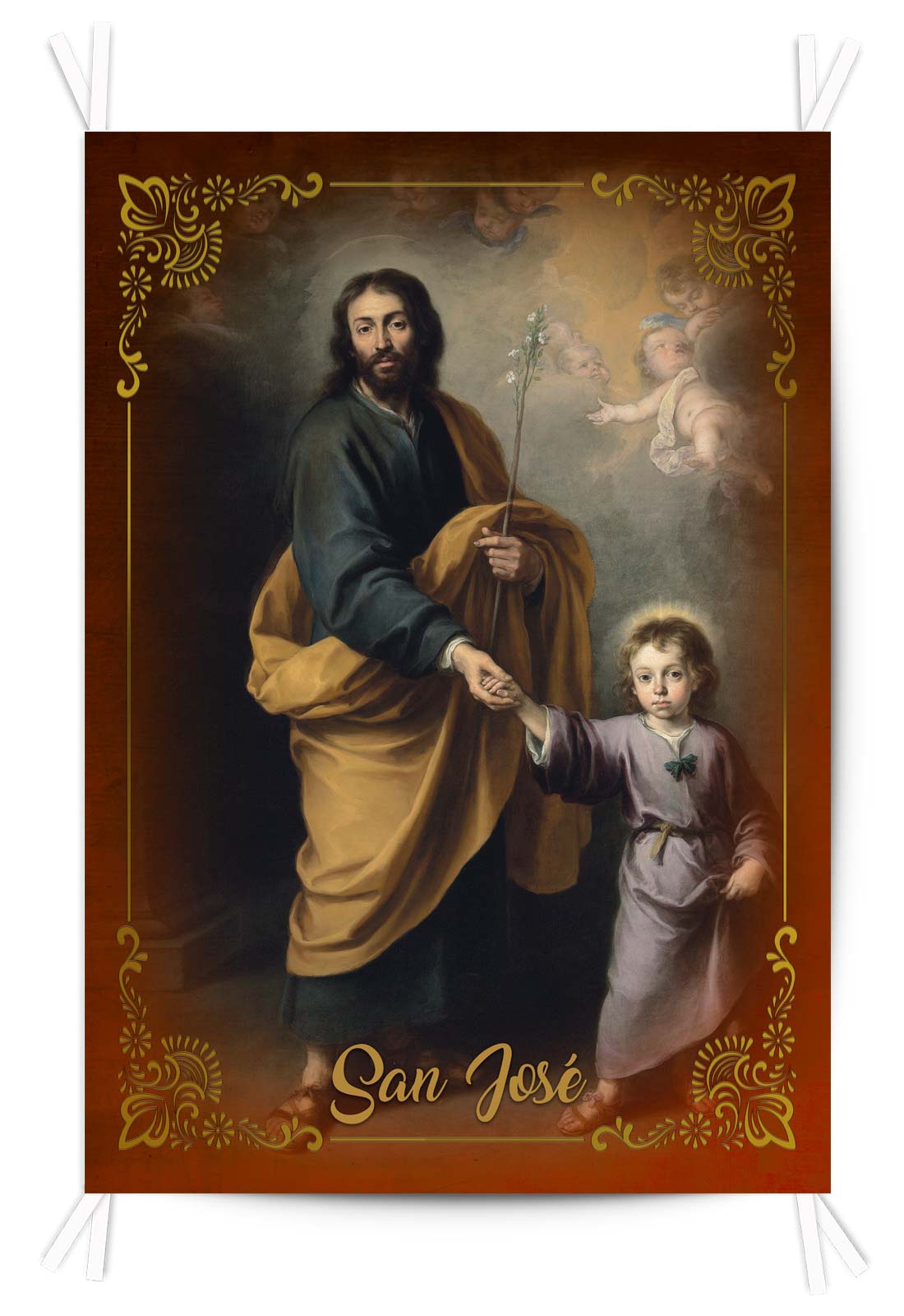 Balconera Tela San José de Murillo 70x100