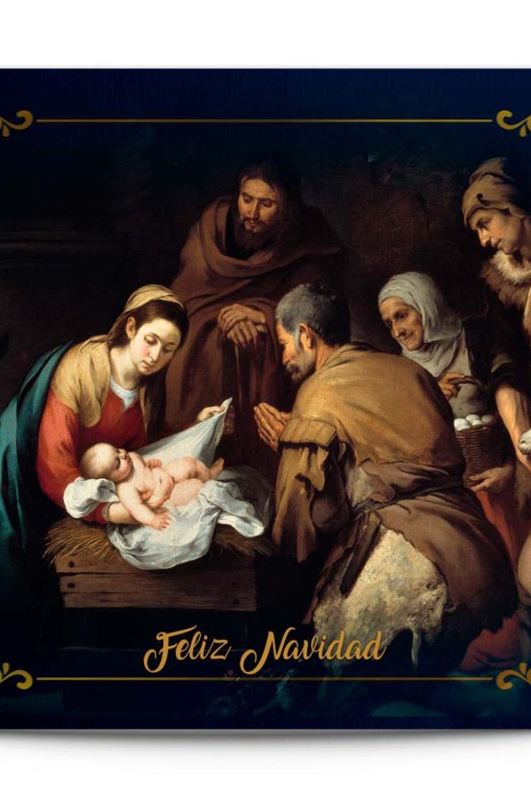 Balconera Tela Feliz Navidad 100x150