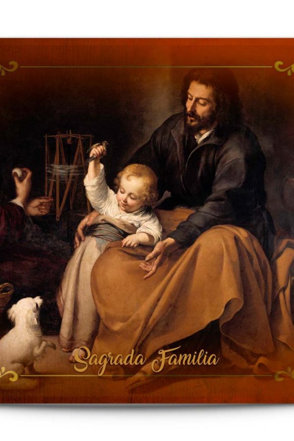 Balconera Tela Sagrada Familia Murillo 100x150