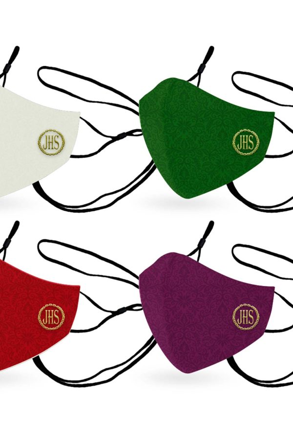 Mascarillas Colores Litúrgicos 4 unid.