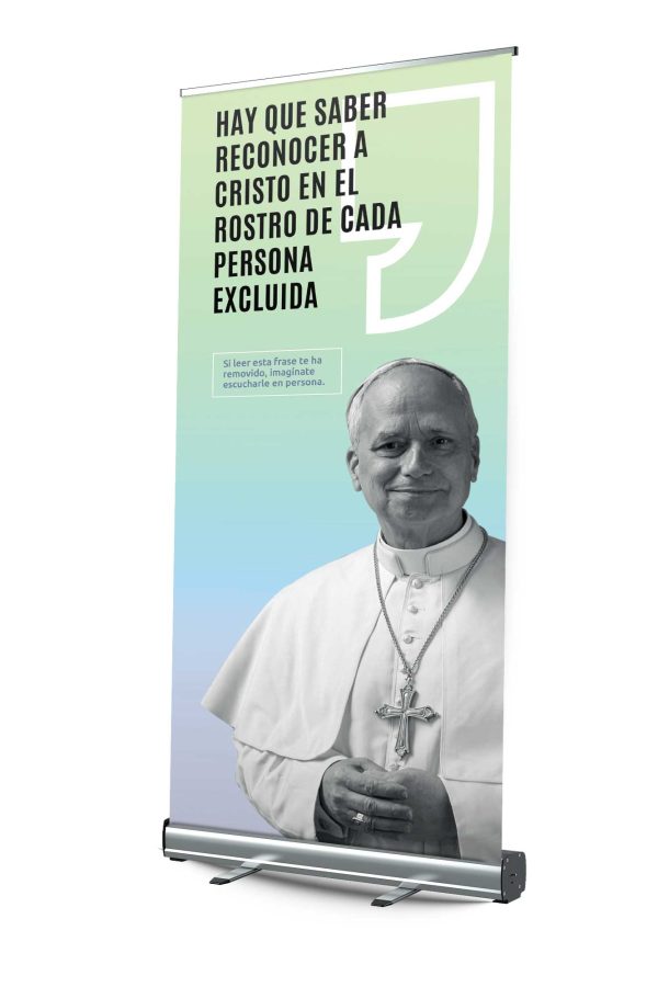 Display roll-up Enrollable 100x200 cm