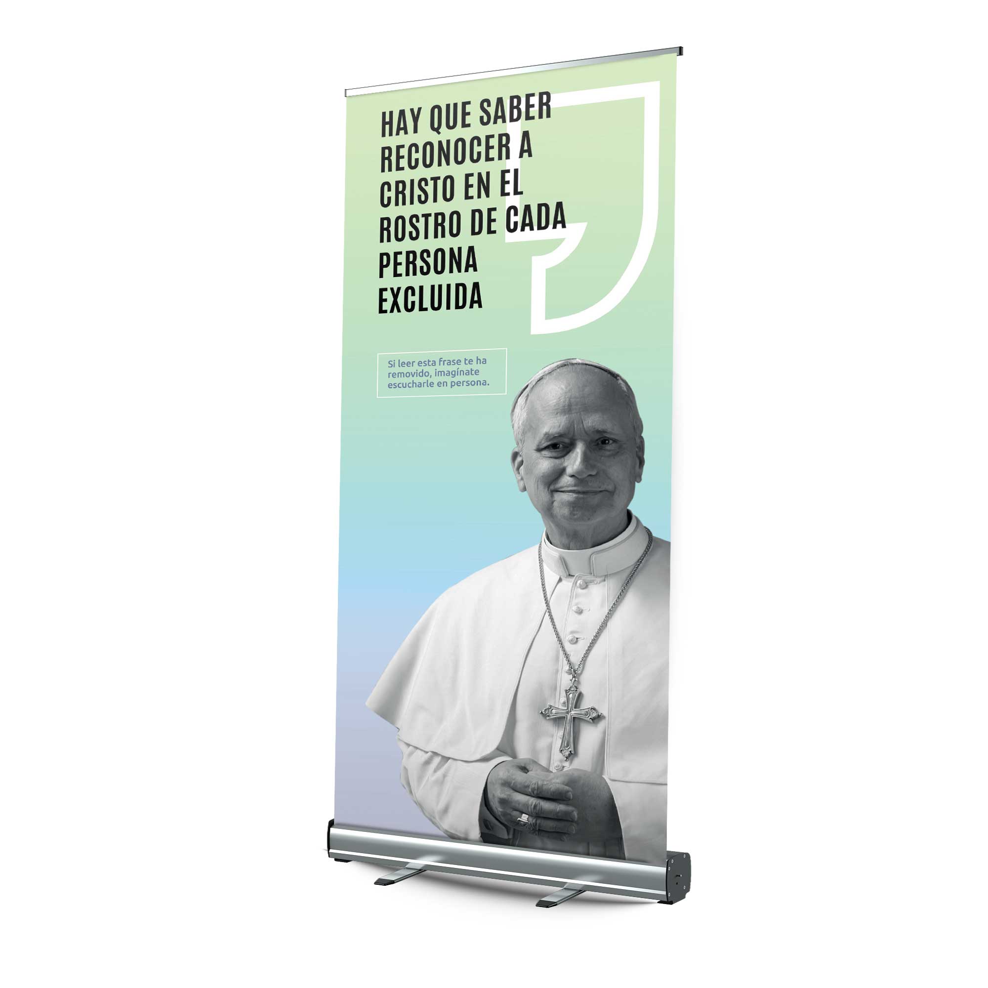 Display roll-up Enrollable 100x200 cm